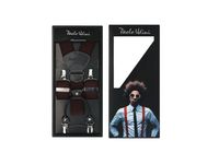 Brązowe Gładkie szelki do spodni Orginalne Top-Gal