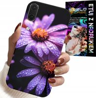 ETUI DO HUAWEI P20 - RÓŻOWA STOKROTKA KWIATY POKROWIEC CASE