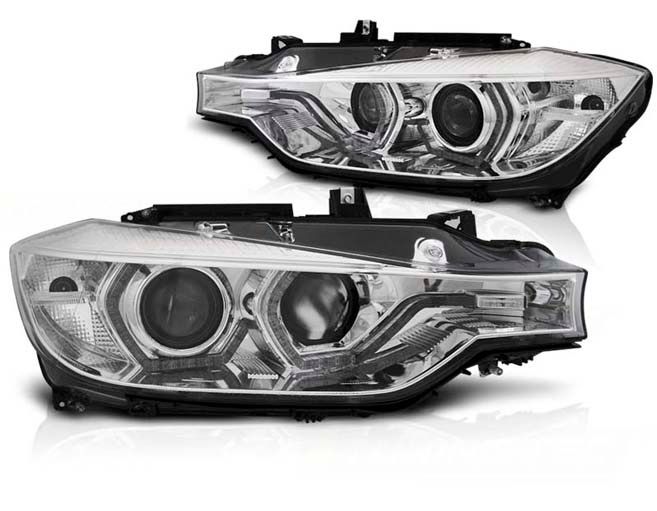 Lampy Reflektory BMW F30/F31 10.11 - 05.15 DRL zdjęcie 4