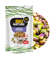 Pistacje łuskane niesolone 200g  - BIG NATURE
