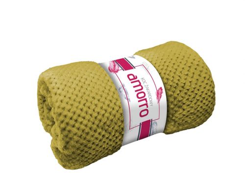 Koc żakardowy AMORRO/OLIWKA/150x200 na Arena.pl