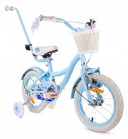 Rower Sun Baby FlowerBike16 16" niebieski