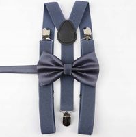 SZELKI męskie szare i MUCHA męska szara/ grafitowa