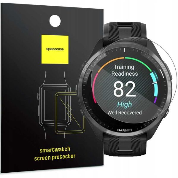 Spacecase Sw Glass 2.5D Garmin Forerunner 965 zdjęcie 1
