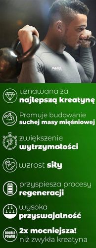 Mocna Kreatyna Tabletki Booster Testosteronu - Odżywki na Mięśnie Siłę Masę na Arena.pl