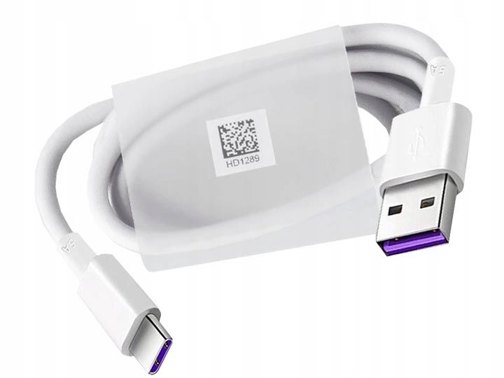 Oryginalny kabel Huawei AP71 4072007 USB-C 1M Biały zdjęcie 11