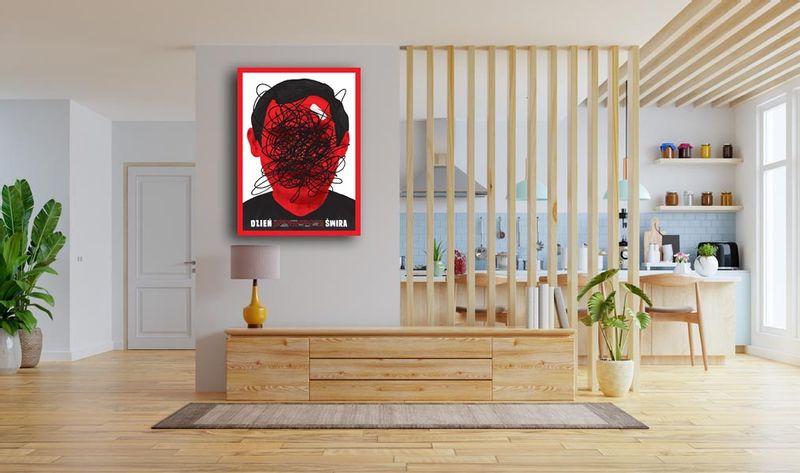 Dzień Świra - obraz na płótnie 50x70 cm zdjęcie 2