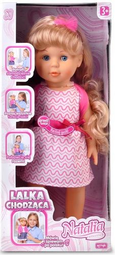 LALKA Natalia CHODZĄCA INTERAKTYWNA MÓWI ŚPIEWA PL na Arena.pl