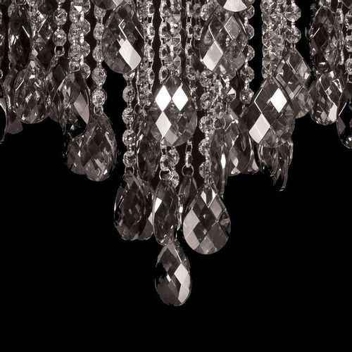 Żyrandol LAMPA wisząca VEN W-E 0705/6 kryształowa OPRAWA pałacowy zwis grafitowy na Arena.pl