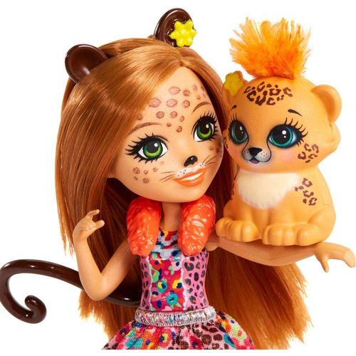 Enchantimals Lalka Cherish Cheetah i Gepard Quick Quick na Arena.pl