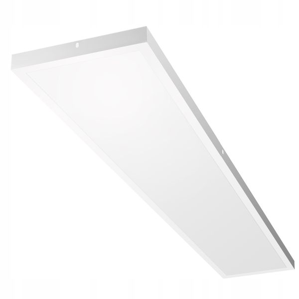 Plafon prostokątny Interlook 120 x 30 cm biały zdjęcie 1