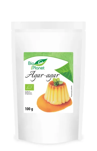Agar BIO 100 g - BIO Planet zdjęcie 1