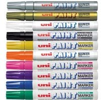 marker olejowy px-20 ok. końc srebrny a'12