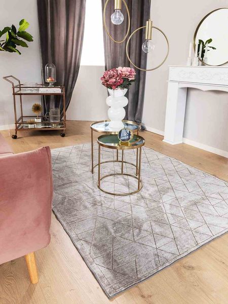 RUG/BENUT/DAISY_BENUTA/GREY/66x110 zdjęcie 2