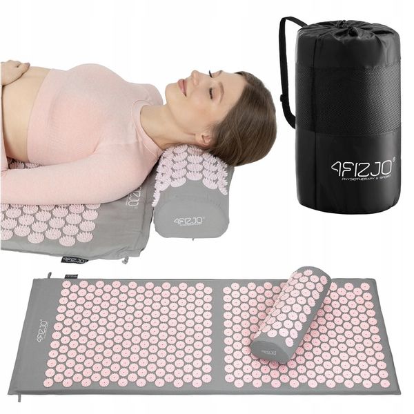 MATA DO AKUPRESURY 4FIZJO Z KOLCAMI + PODUSZKA zdjęcie 1