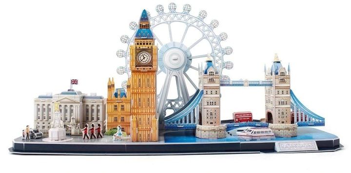 CUBIC FUN Cubic Fun Puzzle 3D City Line London zdjęcie 7