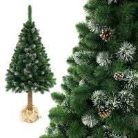 CHOINKA SZTUCZNA NA PNIU SOSNA DIAMENTOWA NA PNIU PREMIUM 220CM. GĘSTA LUX