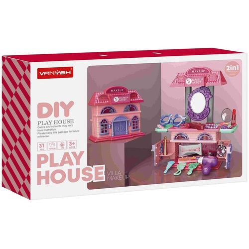 Toaletka - domek 2w1 Diy 25x19,5x41,5 cm na Arena.pl