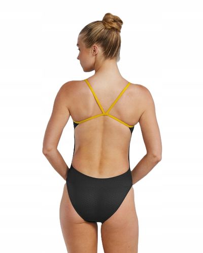 Strój kąpielowy damski na basen Tyr Hexa Cutoutfit rozmiar D34|S na Arena.pl