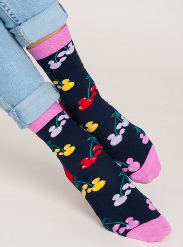 SKARPETY BAWEŁNIANE WZORZYSTE SB001 23-26 wzór - chłopiec na Arena.pl