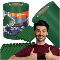 TAŚMA OGRODZENIOWA 19cmx35m ZIELONA OSŁONA NA OGRODZENIE PANELOWE