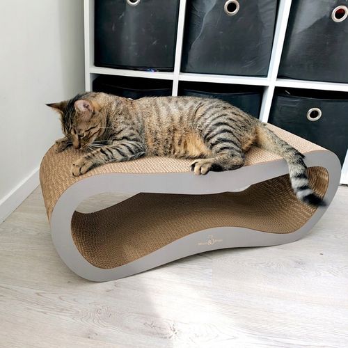 DRAPAK DLA KOTA KARTONOWY DUŻY LEGOWISKO 78x28x24 cm Mruu&Pruu na Arena.pl