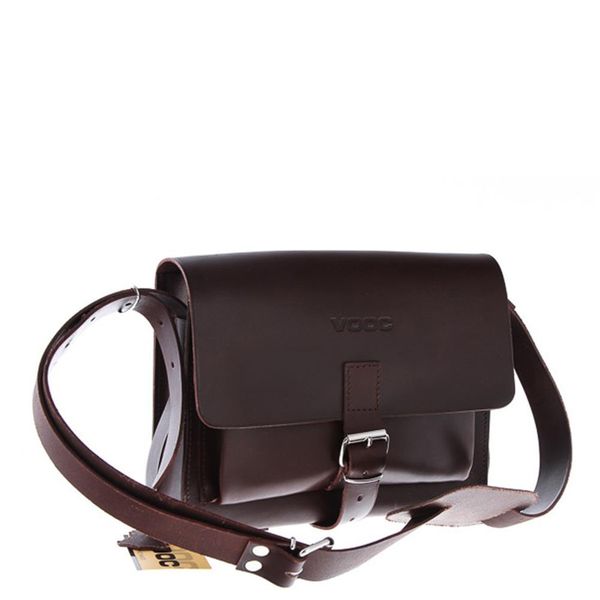 Listonoszka skórzana KEMER VOOC Vintage P32 Brązowa zdjęcie 1