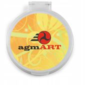 LUSTERKO KIESZONKOWE reklamowe NADRUK UV 50 sztuk ZTWOIM LOGO