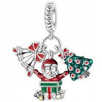 Charms Zawieszka Charms Święta Potrójny Charmsy Trusky