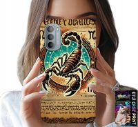 ETUI DO MOTOROLA G31 / G41 - SKORPION ZNAK ZODIAKU ASTRONOMIA + FOLIA