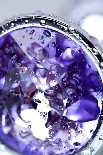 silver anal plug with gem, blue na Arena.pl