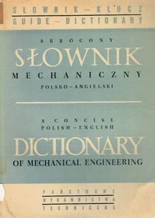 Skrócony słownik mechaniczny polsko-angielski