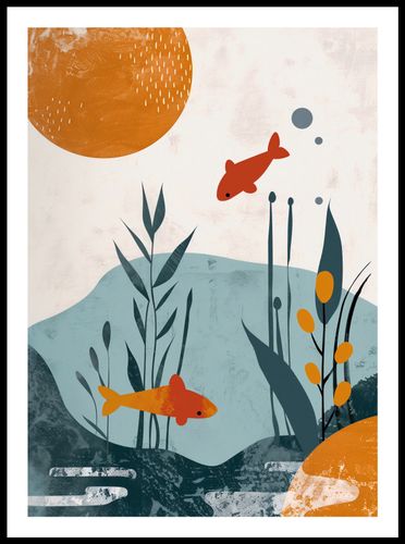 Plakat 50x70cm Podwodny Świat na Arena.pl