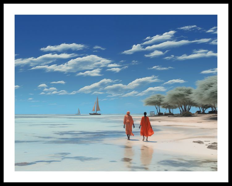 Plakat 65x50cm Spokój w Piaskach zdjęcie 3