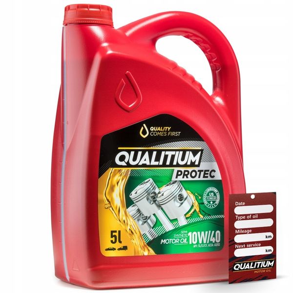 QUALITIUM PROTEC 10W40 5L ORYGINALNY POLSKI zdjęcie 4