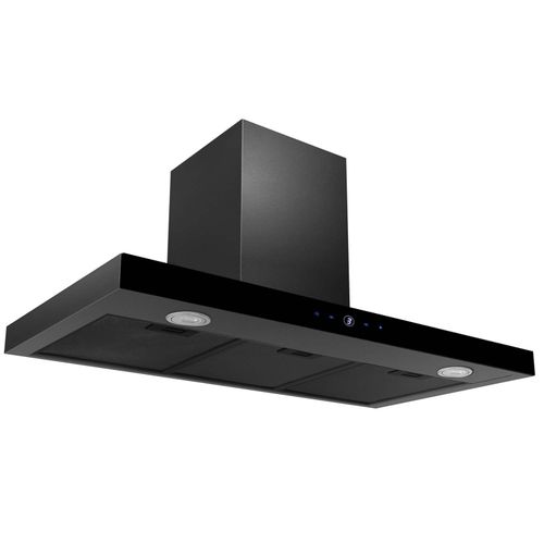 Okap kuchenny 90 cm Czarny Berdsen BT-218 na Arena.pl