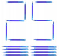 WKŁAD DO DŁUGOPISU PILOT FRIXION ŚCIERALNY 0,7 ZAMIENNIK DŁUGOPIS NIEBIESKI