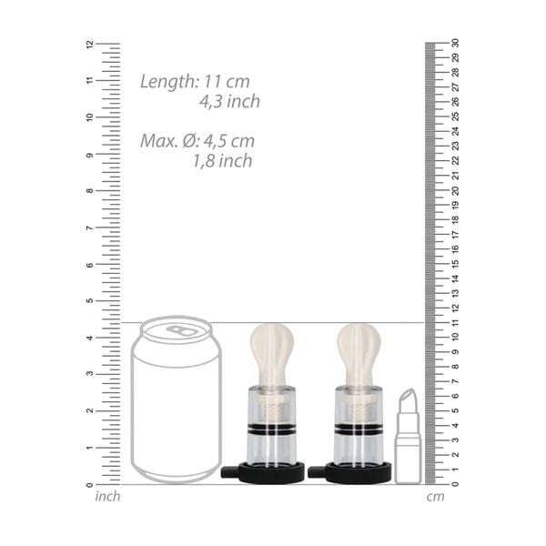 E-Stimulation Bi-Polar Nipple Suckers zdjęcie 10