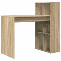 Biurko dąb sonoma 108 x 55 x 103.5 cm Materiał drewnopochodny
