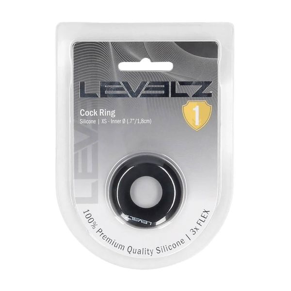 Solid Silicone Cockring - Xs - Black zdjęcie 2