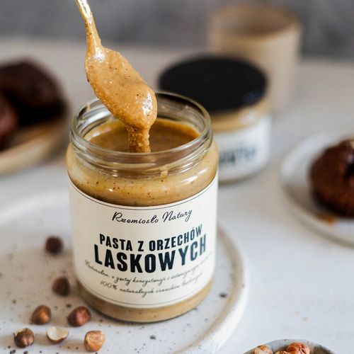 PASTA Z ORZECHÓW LASKOWYCH 100% - Rzemiosło Natury- 1KG na Arena.pl
