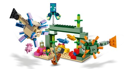 LEGO Minecraft 21180 Walka ze strażnikami na Arena.pl