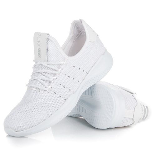 Białe wsuwane trampki r.38 na Arena.pl