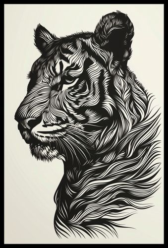 Plakat 40x60cm Tygrysi Gwizd na Arena.pl