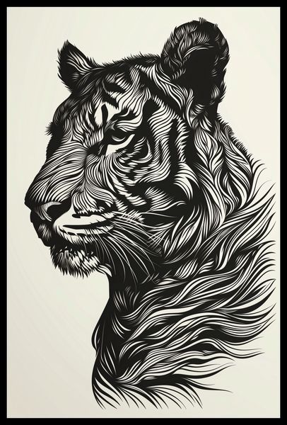 Plakat 40x60cm Tygrysi Gwizd zdjęcie 2