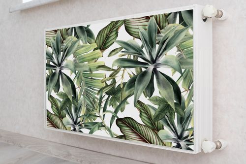 OSŁONA MAGNETYCZNA Grzejnika Tropikalne Liście Natura 100cm x 60cm na Arena.pl