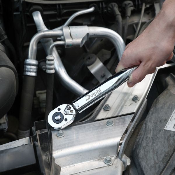 KLUCZ DYNAMOMETRYCZNY Delphi Zakres Momentu 7-112Nm z Blokadą 3/8" CrV+- 4% zdjęcie 2