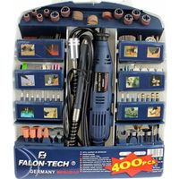 Falon-Tech Miniszlifierka 270W + wałek giętki + 400 akcesoriów