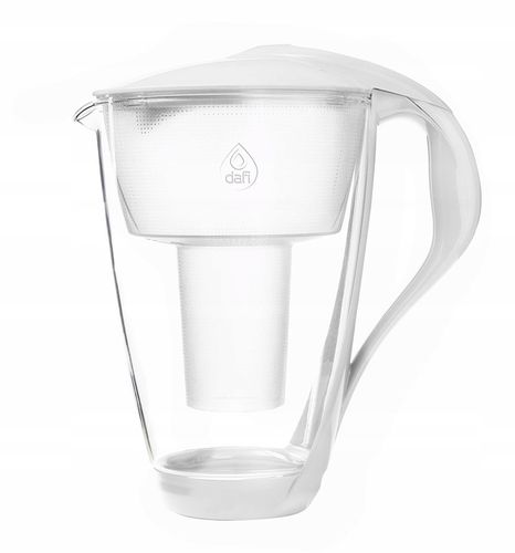 Szklany dzbanek filtrujący Dafi Crystal (biały) na Arena.pl