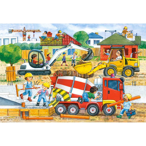 PUZZLE 40 EL.MAXI CONSTR. SITE na Arena.pl